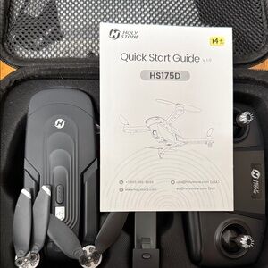 Holy Stone HS175D Black Drone Set